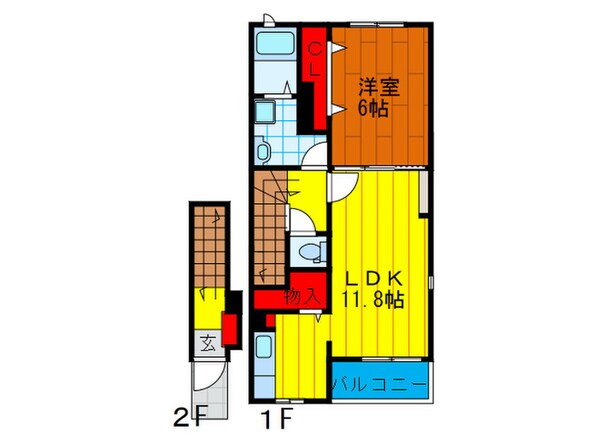 SHALOMの物件間取画像